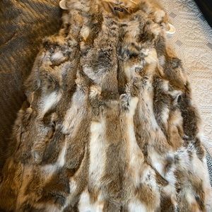 Fancy Rabbit fur vest
